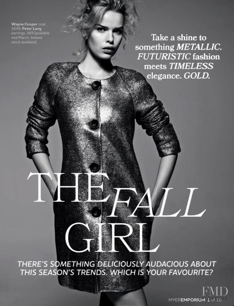 Marleen Gaasbeek featured in The Fall Girl, March 2013