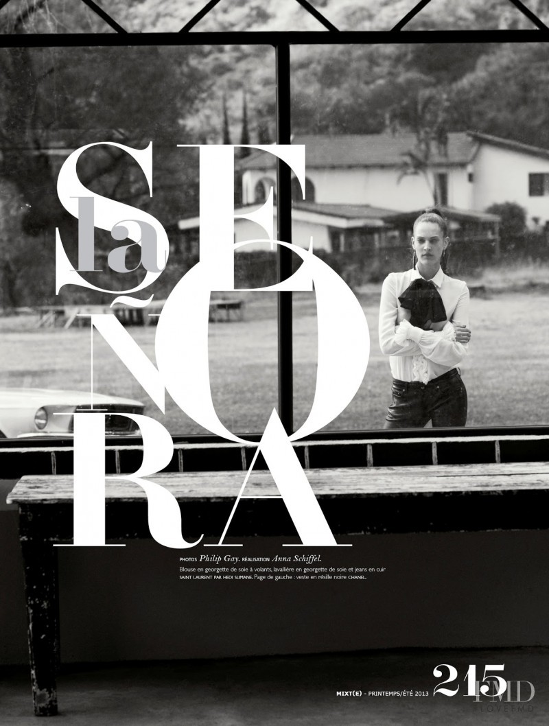 Othilia Simon featured in La Senora, March 2013