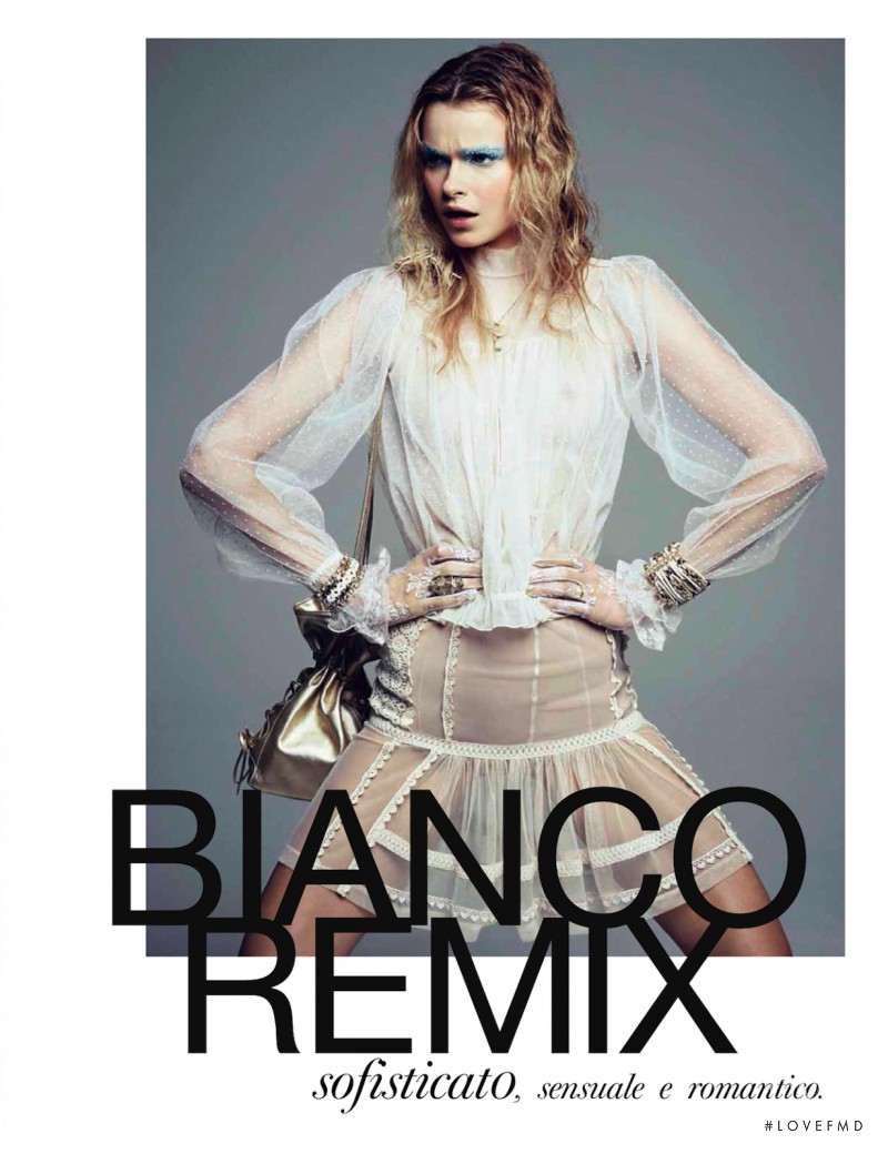 Karolina Mrozkova featured in Bianco Remix, March 2013