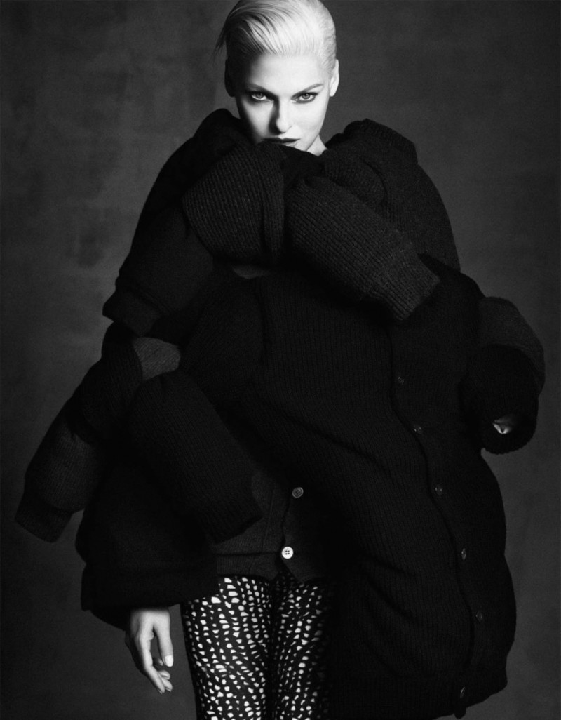 Linda Evangelista featured in The Development Of Form, September 2014