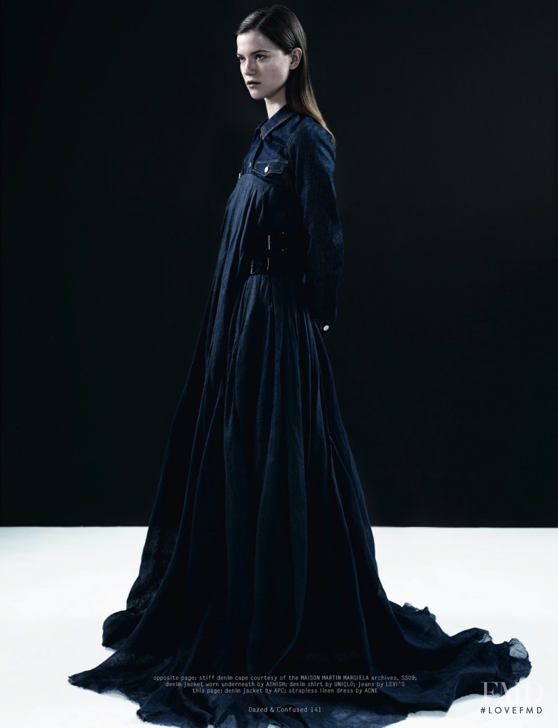 Kasia Struss featured in True Blue, April 2013