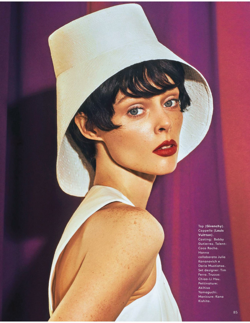 Coco Rocha featured in Difendo La Bellezza di Tutte Le Donne, March 2019