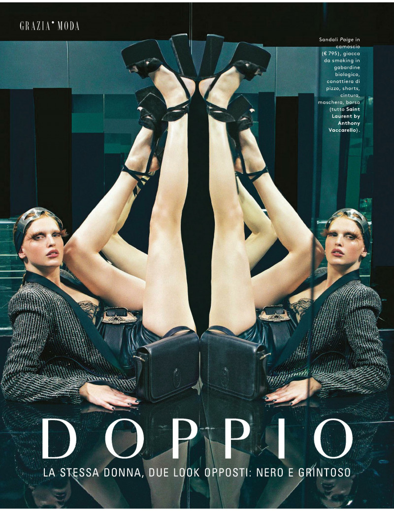 Niki Trefilova featured in Doppio Gioco, March 2019