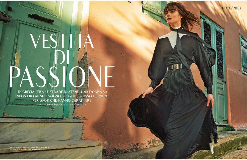 Grace Anderson featured in Vestita Di Passione, March 2019