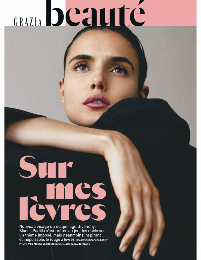 Blanca Padilla featured in Sur Mes Levres, February 2019