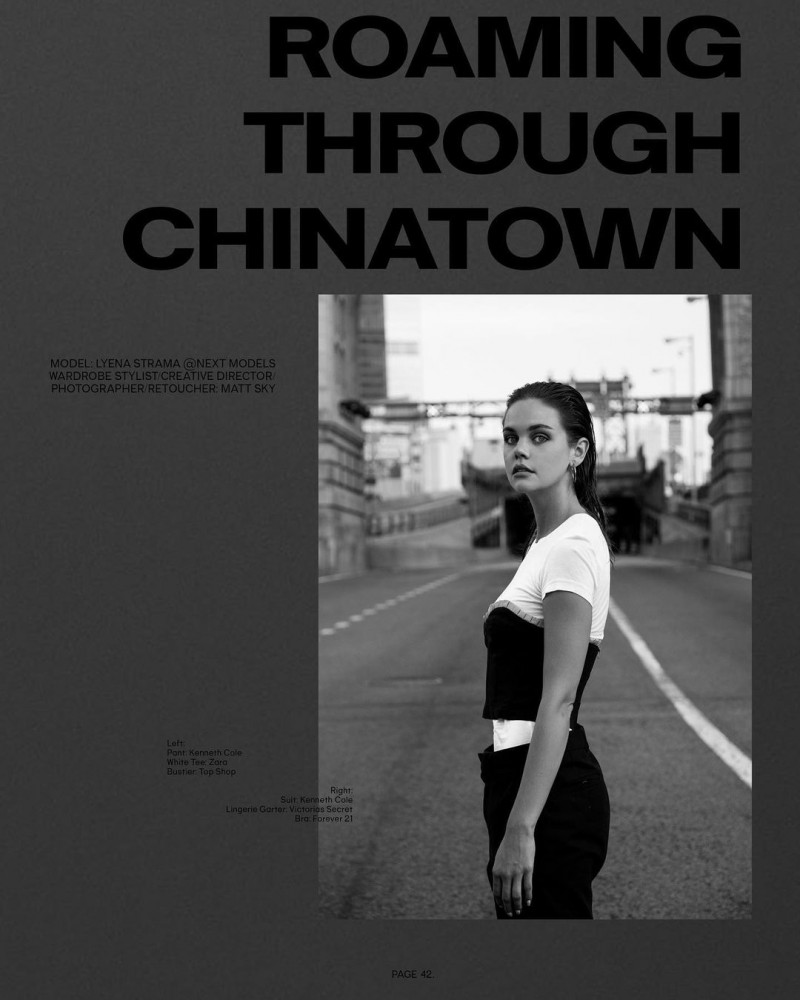 Magdalena Lyena Strama featured in Roaming Through Chinatown, May 2021