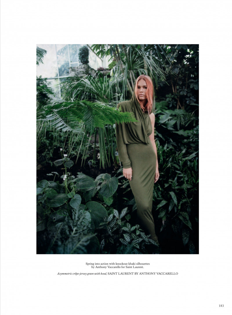 Anna Ewers featured in Within A Budding Grove, April 2023