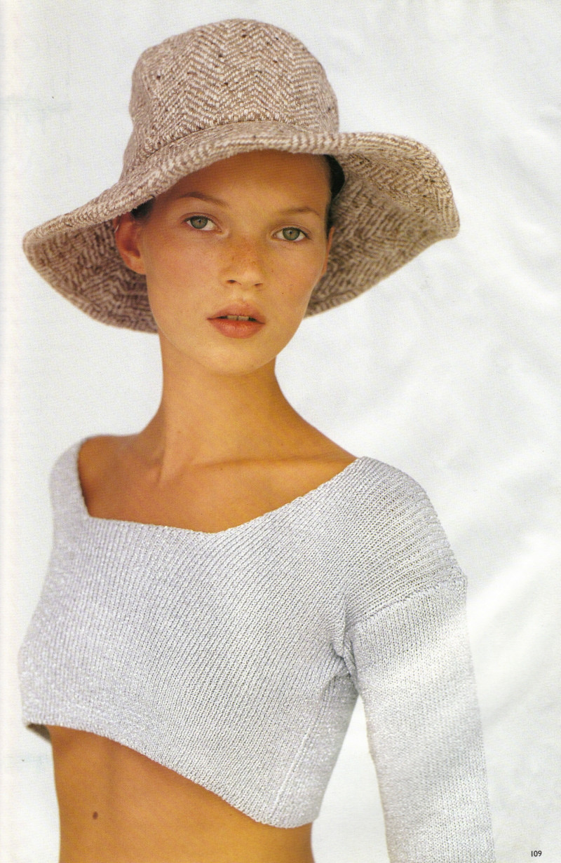 Kate Moss featured in More Dash than Cash, December 1993