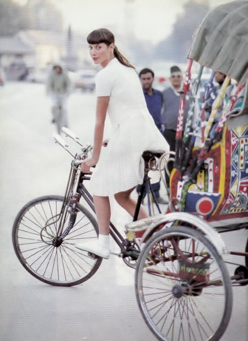 Christy Turlington featured in The Shape of Summer, June 1994