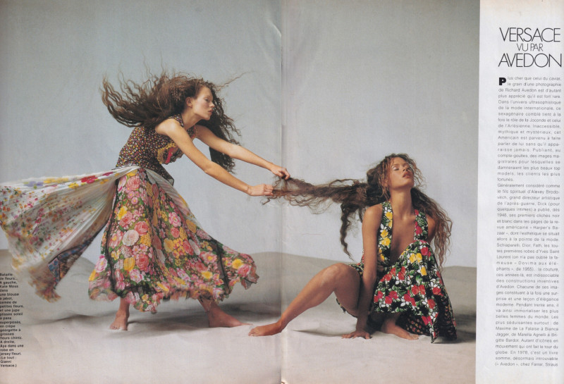 Kate Moss featured in Signe Avedon, January 1993
