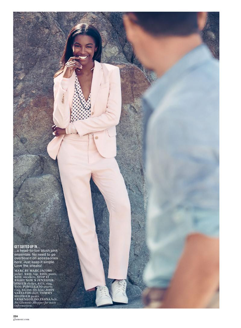 Sharam Diniz featured in Pretty Perfect, April 2014