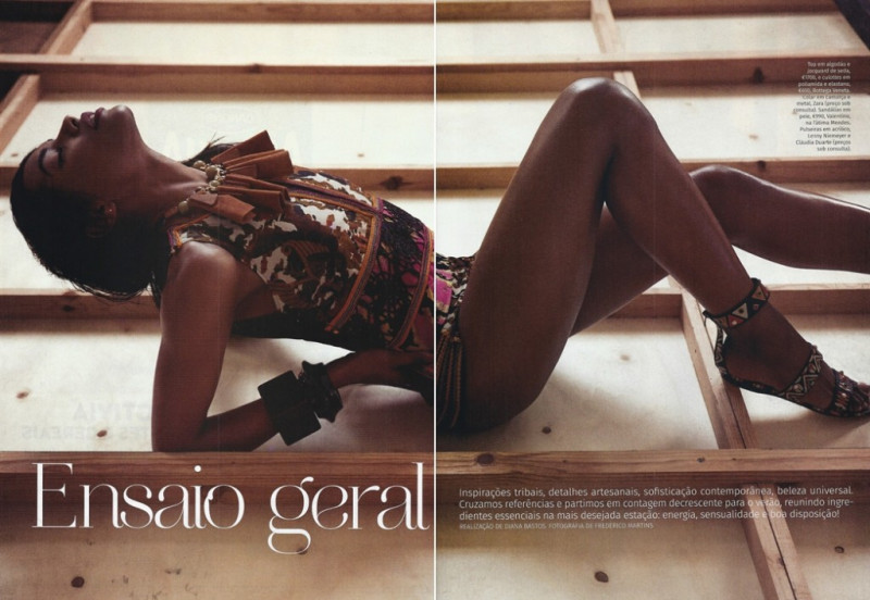 Sharam Diniz featured in Ensaio geral, June 2016