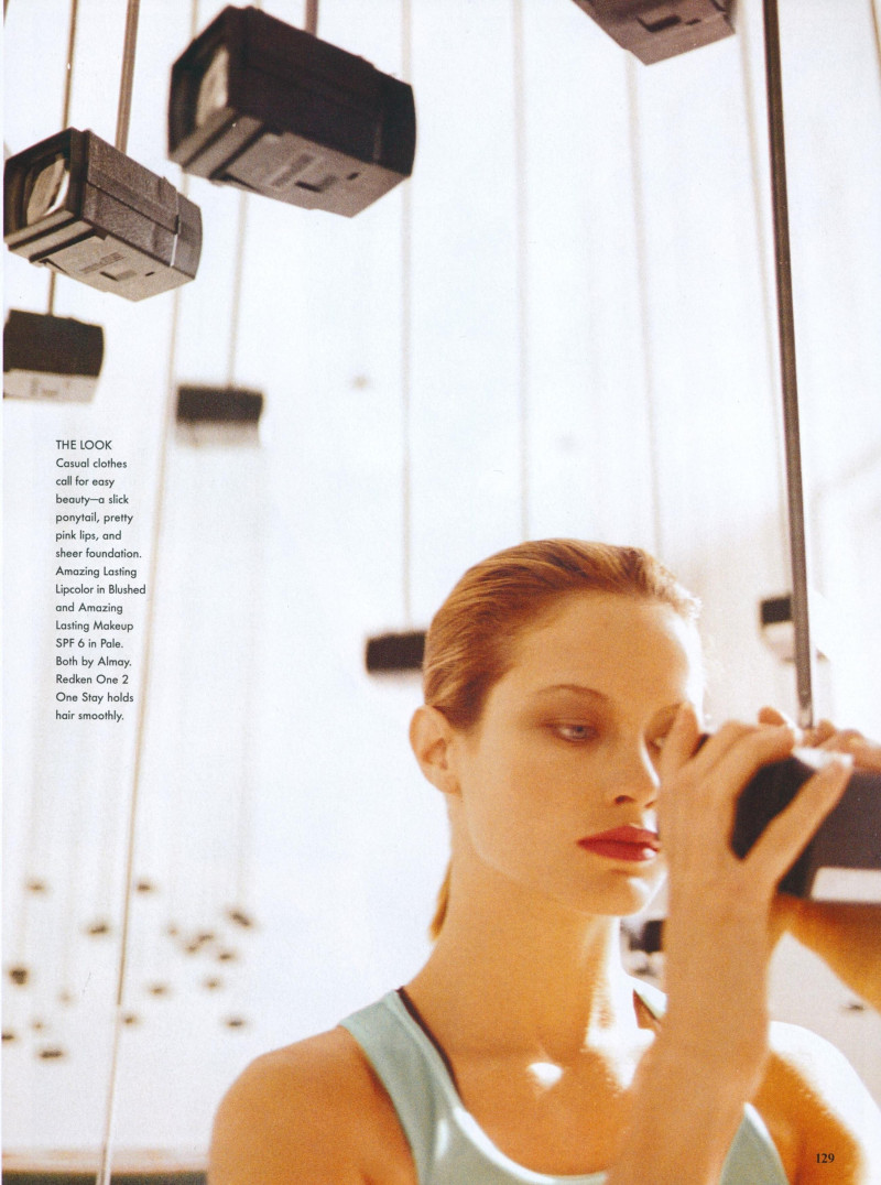 Carolyn Murphy featured in Dress for Less, January 1998