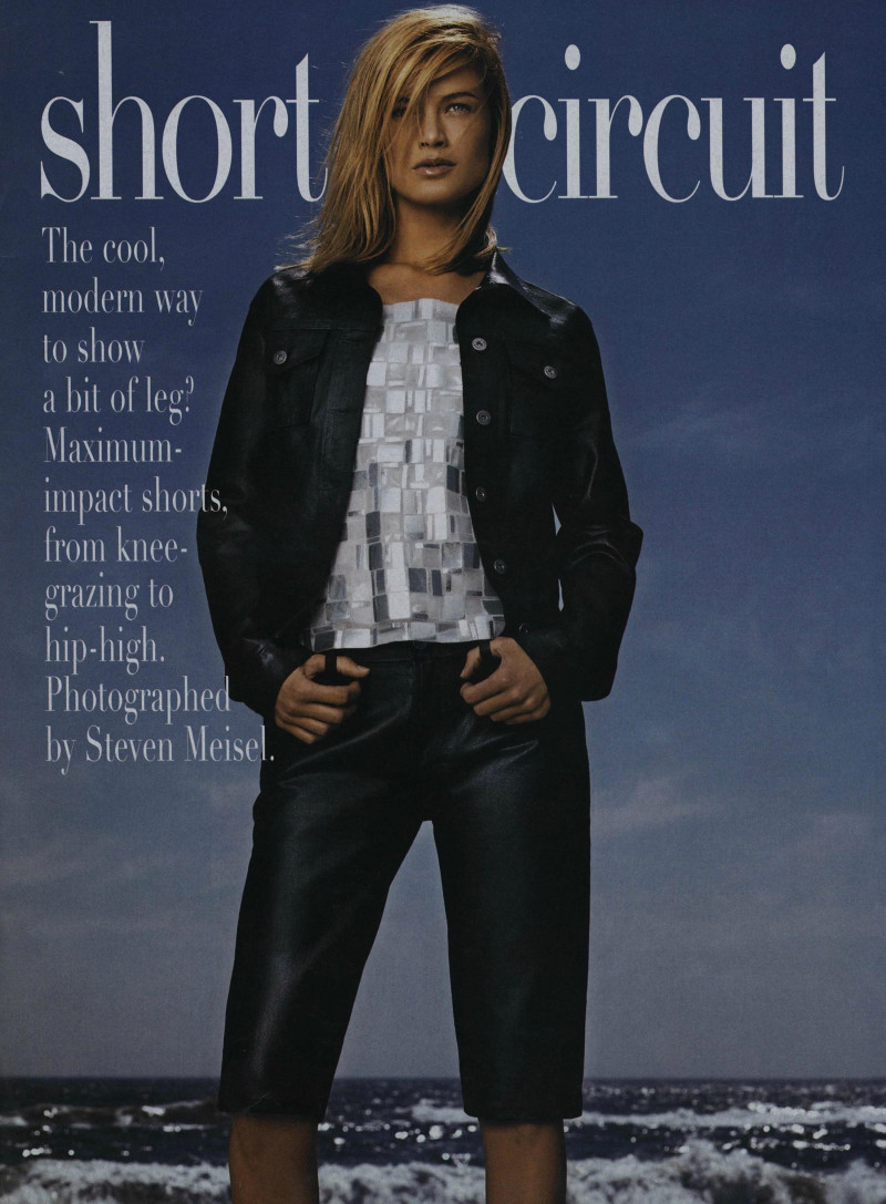 Carolyn Murphy featured in Short Circuit, June 1999