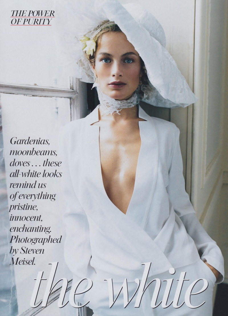 Carolyn Murphy featured in The Power of Purity: The White Album, March 2022