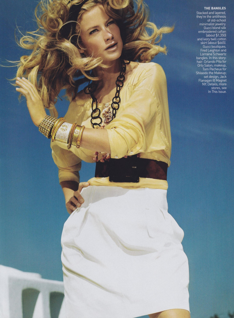 Carolyn Murphy featured in Boho Power: La Boheme, March 2005