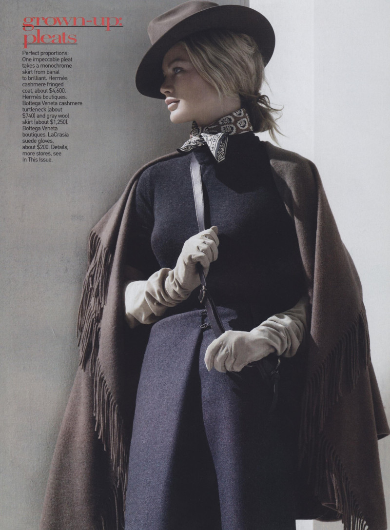 Carolyn Murphy featured in Solitary Refinement, August 2005