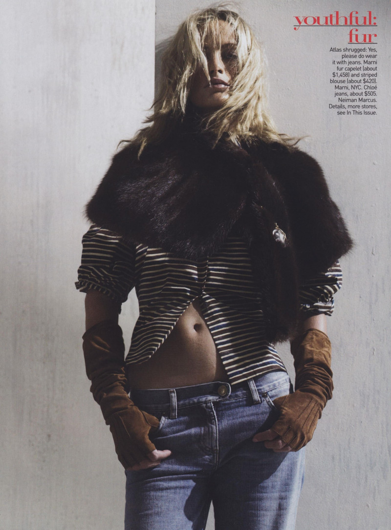 Carolyn Murphy featured in Solitary Refinement, August 2005