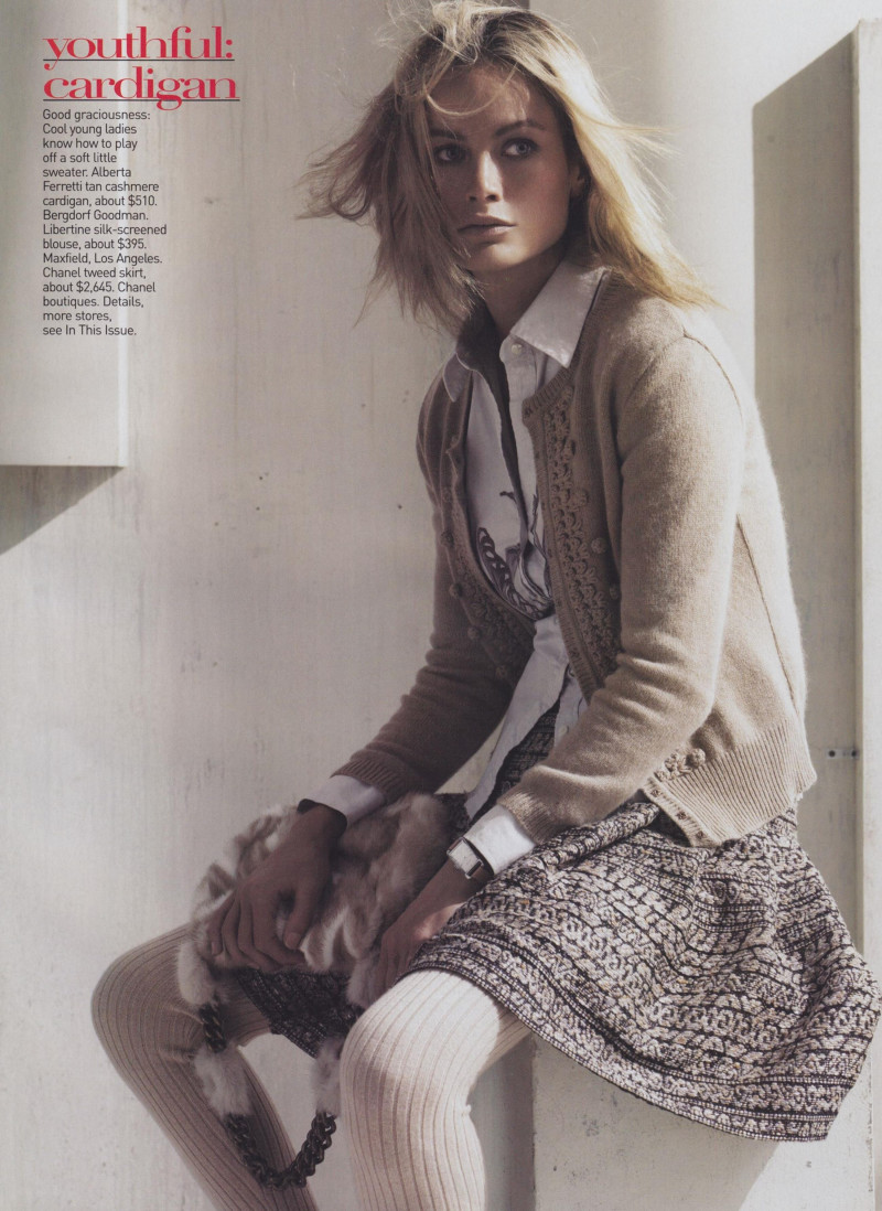 Carolyn Murphy featured in Solitary Refinement, August 2005