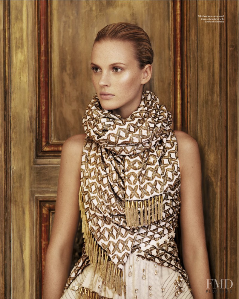 Anne Vyalitsyna featured in The Golden Girl, March 2013