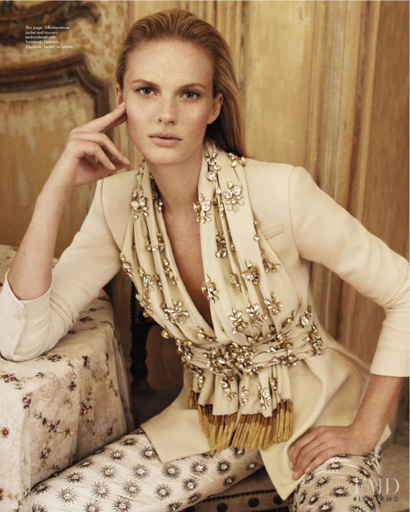 Anne Vyalitsyna featured in The Golden Girl, March 2013