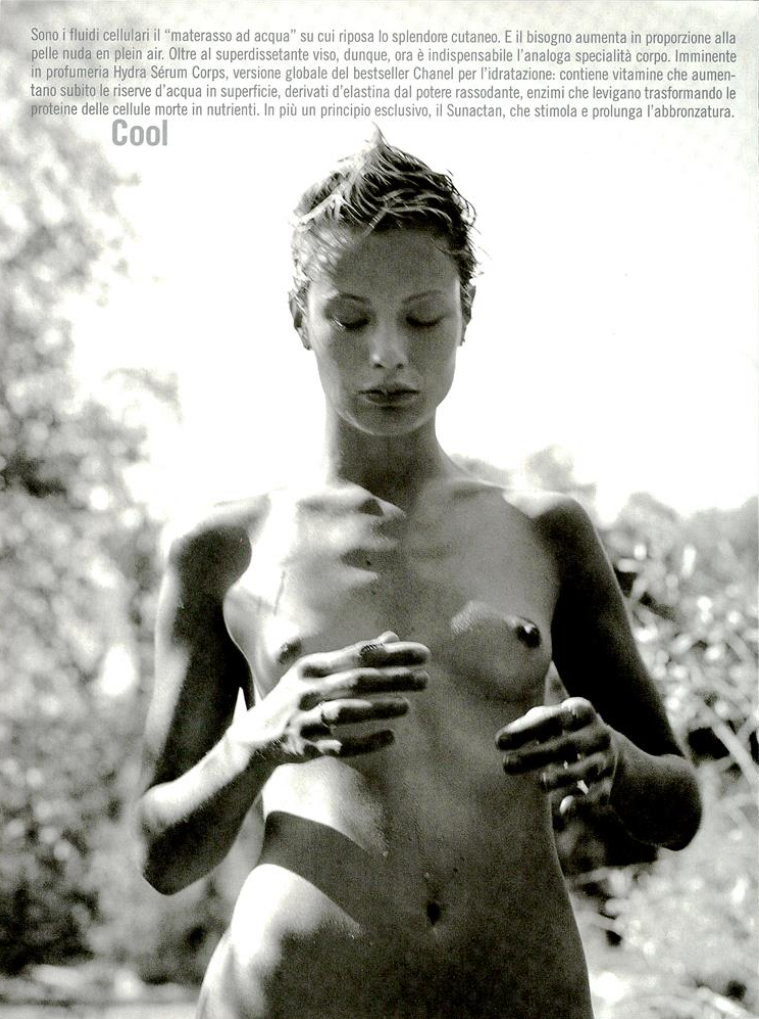 Carolyn Murphy featured in Bellezza - Glamour di Mezza Estate, August 1997
