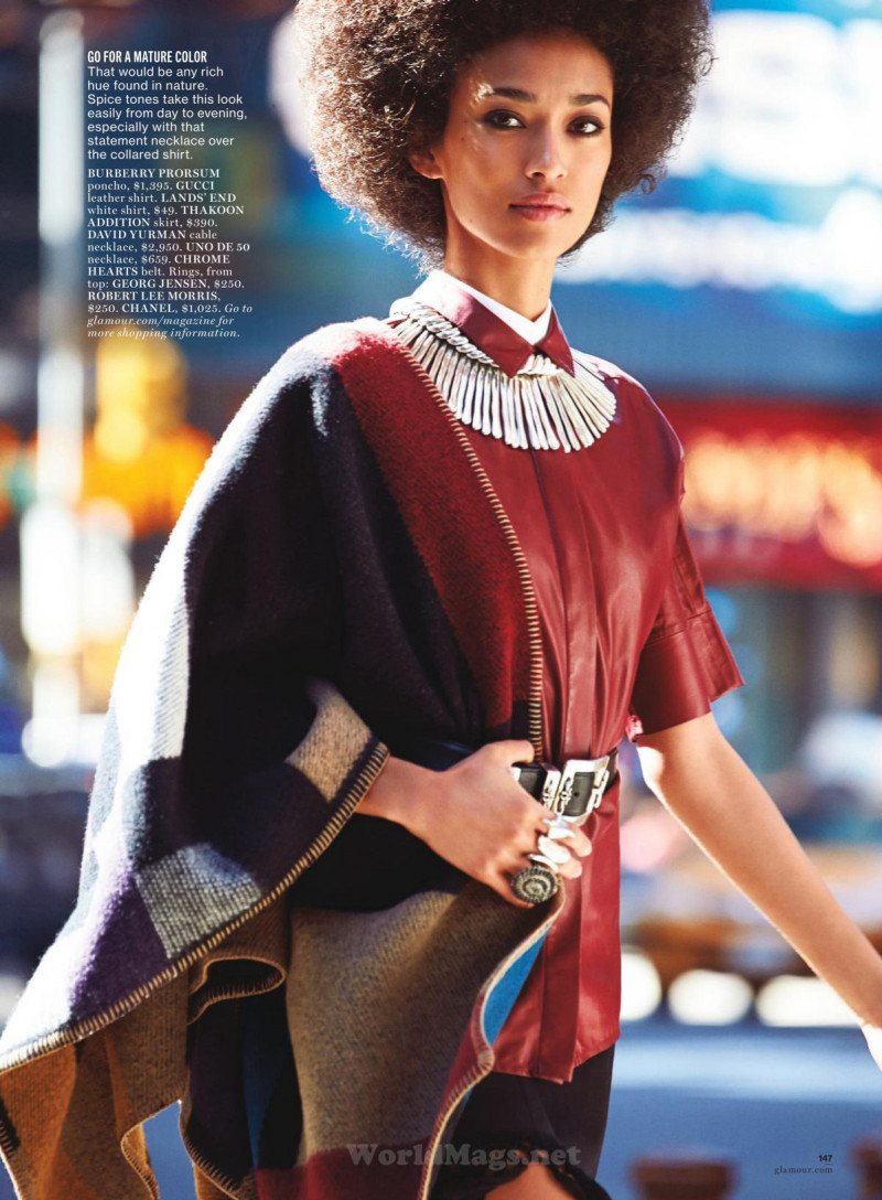 Anais Mali featured in City under Wraps, June 2014