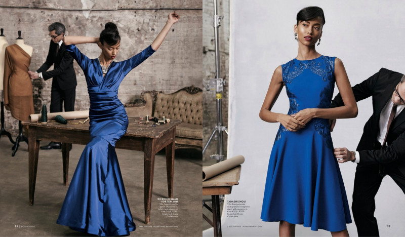 Anais Mali featured in Fitting Occasions, October 2014