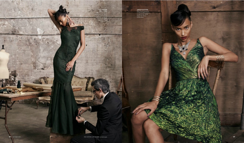 Anais Mali featured in Fitting Occasions, October 2014