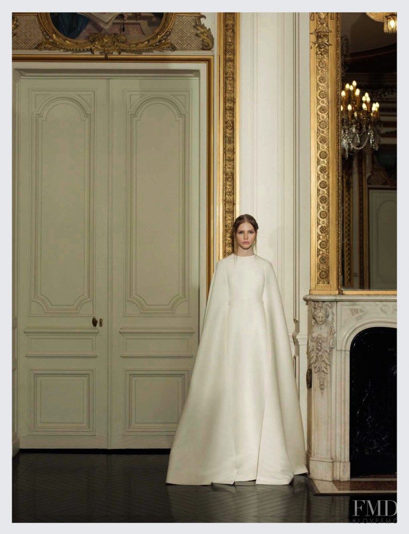 Sasha Luss featured in Valentino Haute Couture SS 2013, March 2013