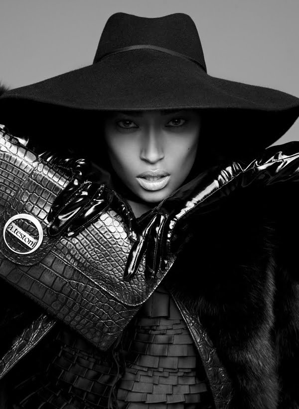 Anais Mali featured in Furs Revisiting the original modern Luxury, September 2010