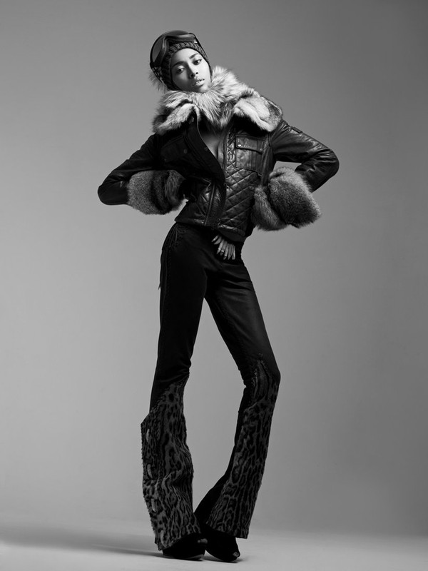 Anais Mali featured in Furs Revisiting the original modern Luxury, September 2010