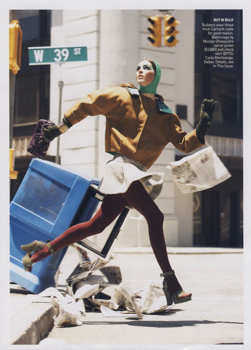 Hilary Rhoda featured in To Serve and Protect, October 2006