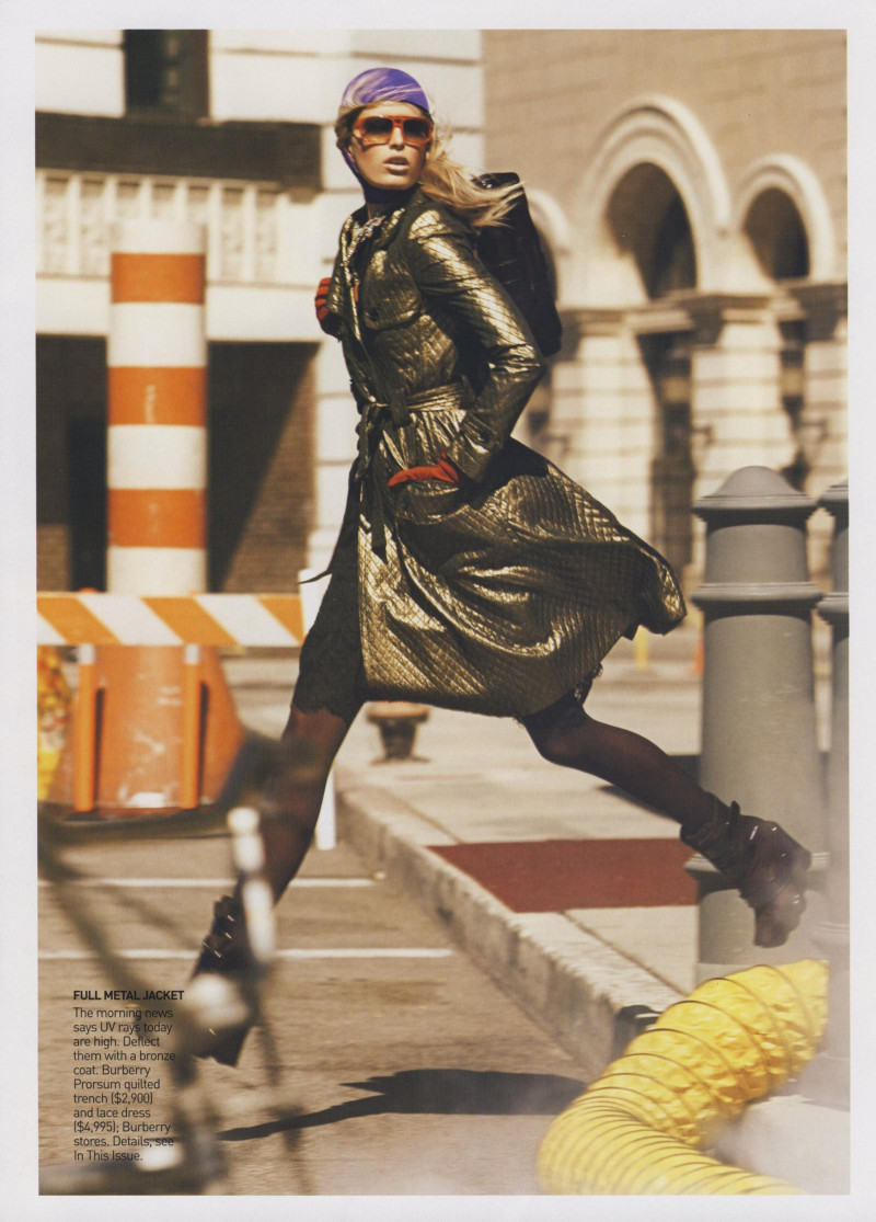 Karolina Kurkova featured in To Serve and Protect, October 2006