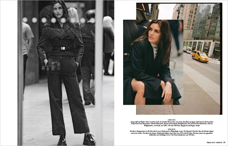 Hilary Rhoda featured in Urban Uniform, October 2019