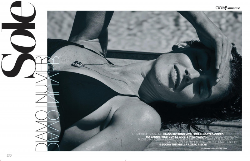 Hilary Rhoda featured in Summer Time, June 2018