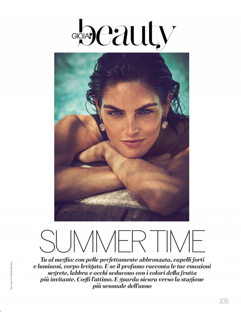 Hilary Rhoda featured in Summer Time, June 2018