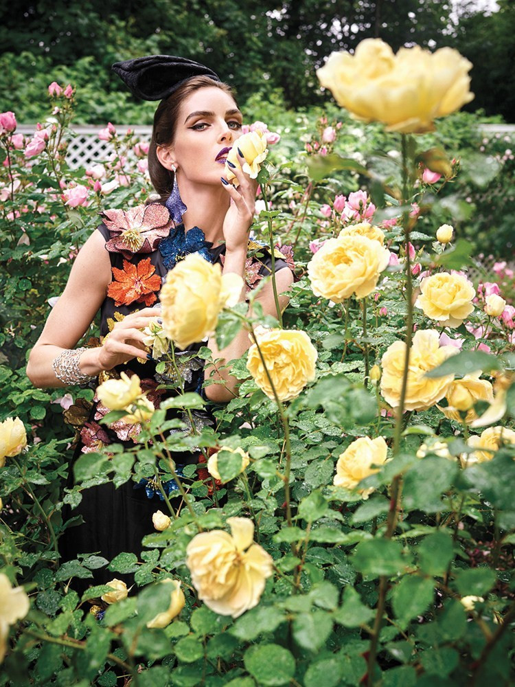 Hilary Rhoda featured in Avant Garden, September 2017