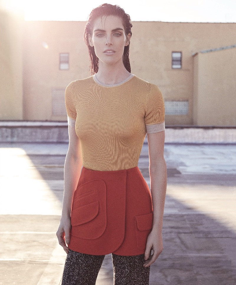 Hilary Rhoda featured in Senzualne Note, June 2017