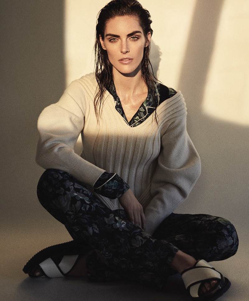 Hilary Rhoda featured in Senzualne Note, June 2017