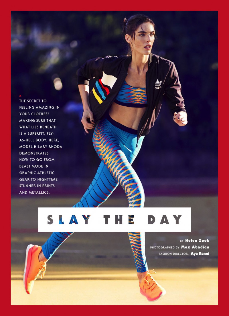 Hilary Rhoda featured in Slay The Day Rule The Night, December 2016