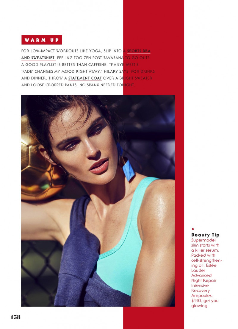 Hilary Rhoda featured in Slay The Day Rule The Night, December 2016