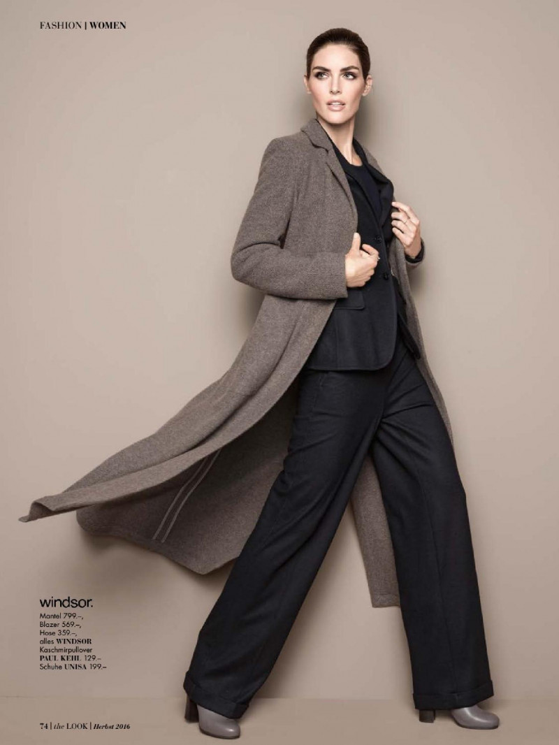 Hilary Rhoda featured in Queen Of Elegance, September 2016