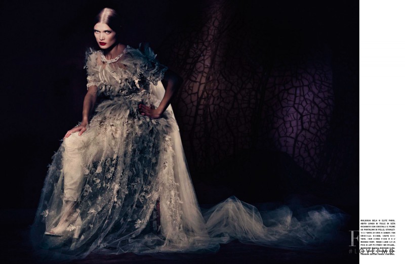 Malgosia Bela featured in Couture Allure, March 2013