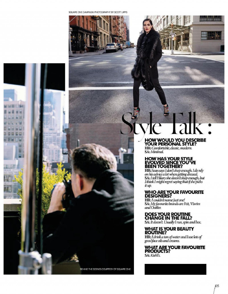 Hilary Rhoda featured in Hilary Rhoda & Sean Avery, September 2016