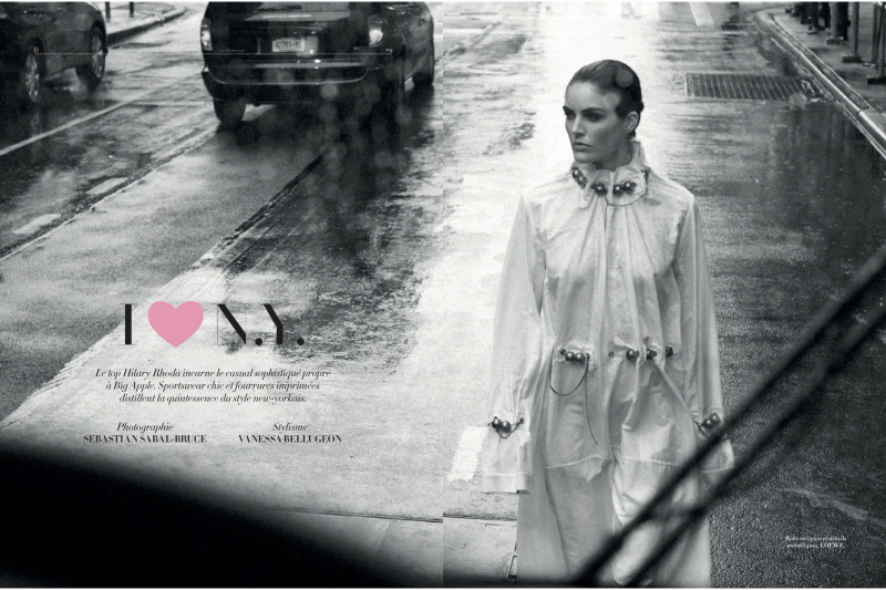 Hilary Rhoda featured in I Love N.Y., August 2016