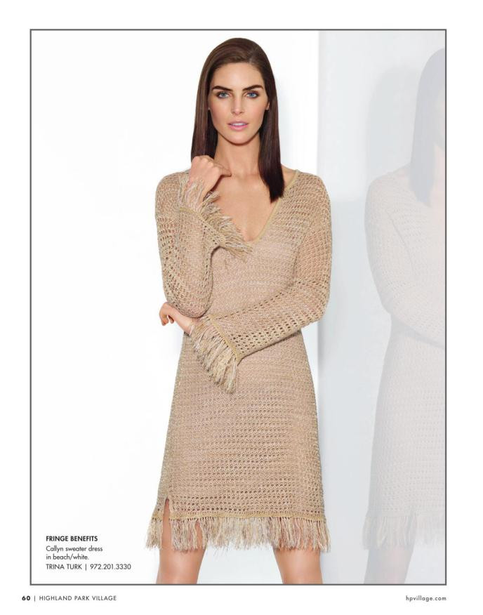 Hilary Rhoda featured in Opposites Attract, February 2016