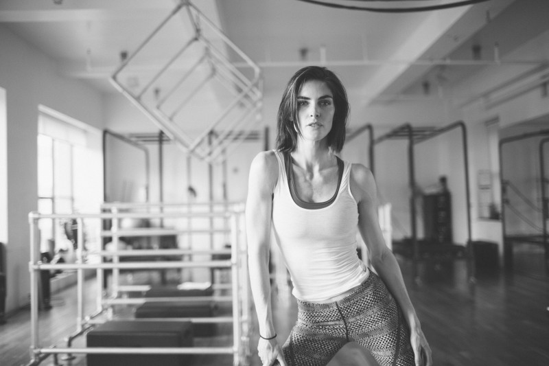 Hilary Rhoda featured in Working Out With Hilary Rhoda, February 2014