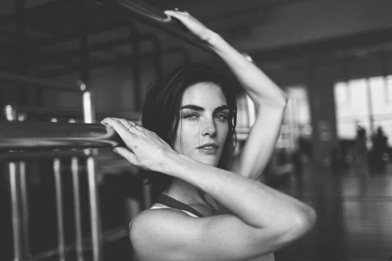 Hilary Rhoda featured in Working Out With Hilary Rhoda, February 2014