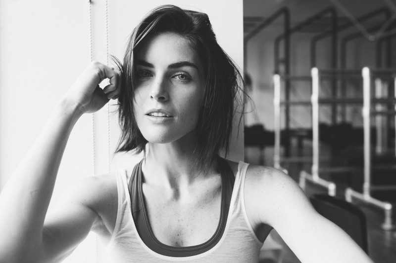 Hilary Rhoda featured in Working Out With Hilary Rhoda, February 2014